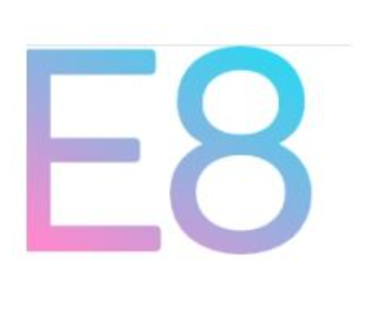 Logo of E8 Markets.
